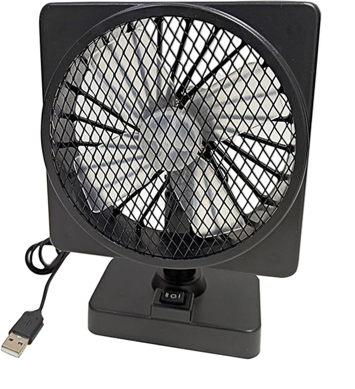 12V USB Luftcirkulator Bil AC Køleventilator med 360° Rotation– Aurovent