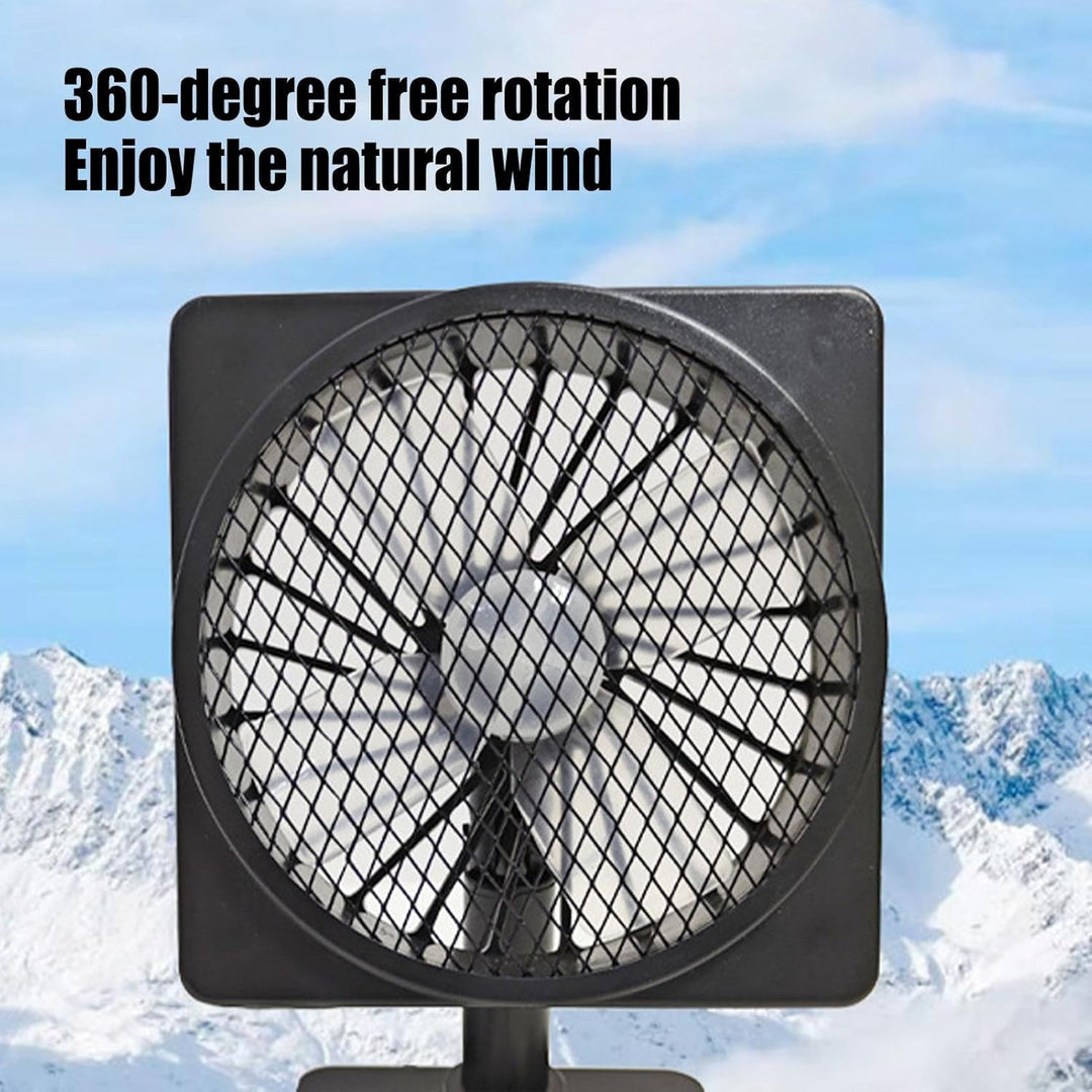 12V USB Luftcirkulator Bil AC Køleventilator med 360° Rotation– Aurovent