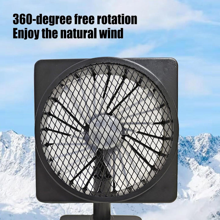 12V USB Luftcirkulator Bil AC Køleventilator med 360° Rotation– Aurovent