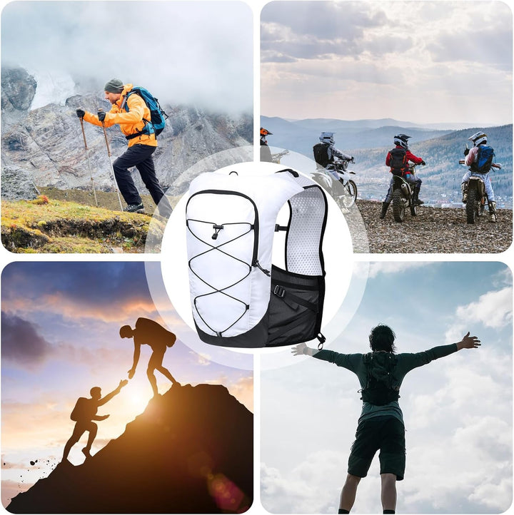 Løbevest Rygsæk – Letvægts Hydration Pack til Sti & Cykling – Alvory