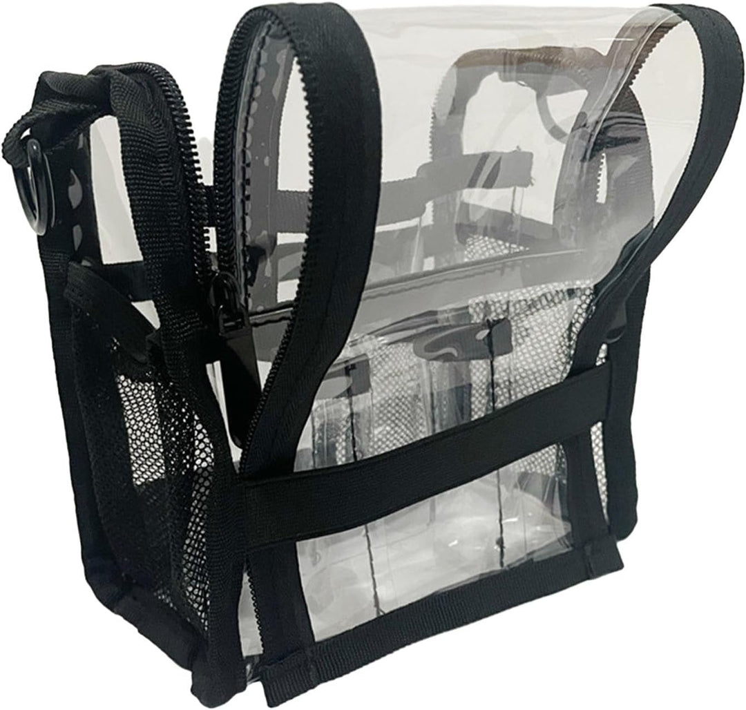 Stor Gennemsigtig PVC Makeup Taske til Rejse og Daglig Brug – Aveline