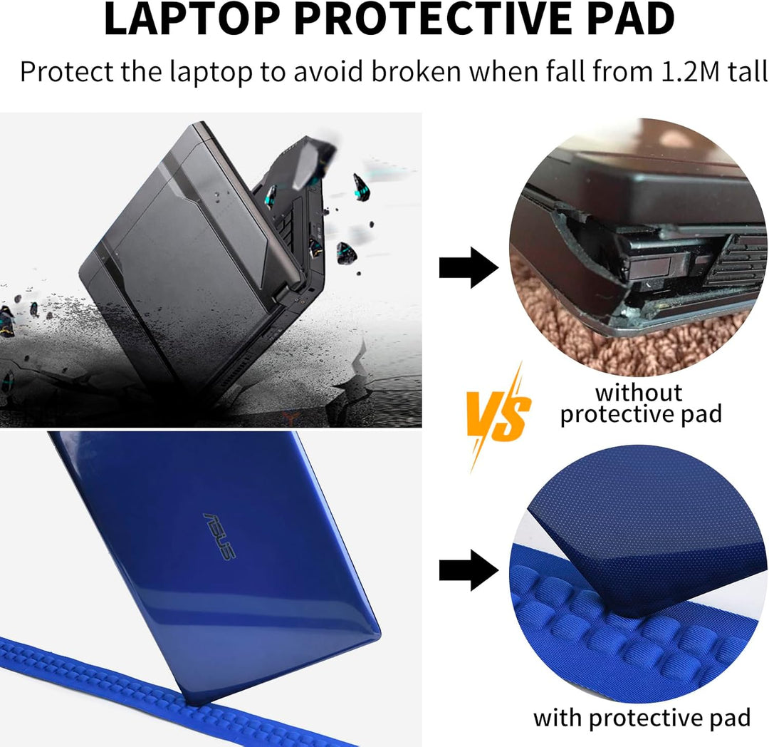 Vandtæt rejserygsæk til laptop med USB-port og organiseret opbevaring