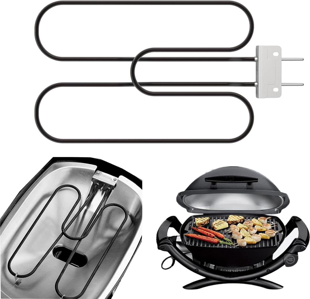 Højtydende rustfrit stål grill varmelegeme 2200W til udendørs elektrisk BBQ – Zeythra