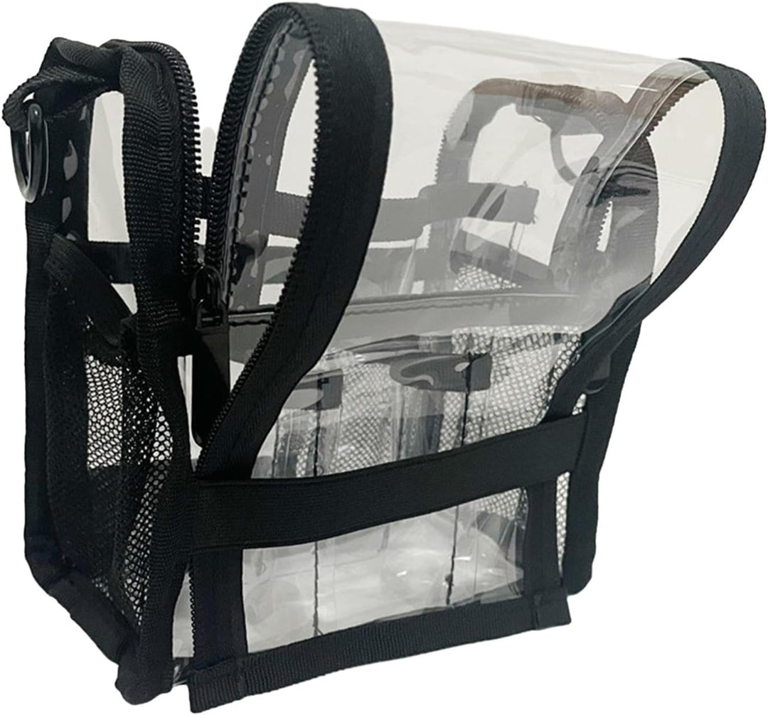 Stor Gennemsigtig PVC Makeup Taske til Rejse og Daglig Brug – Aveline