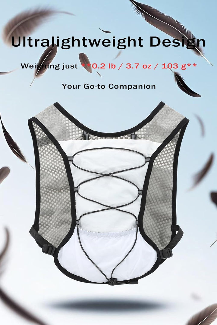 Ultra-Light Hydration Løbevest med 2L Vandblære – Dravien