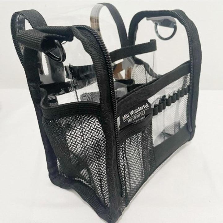Stor Gennemsigtig PVC Makeup Taske til Rejse og Daglig Brug – Aveline