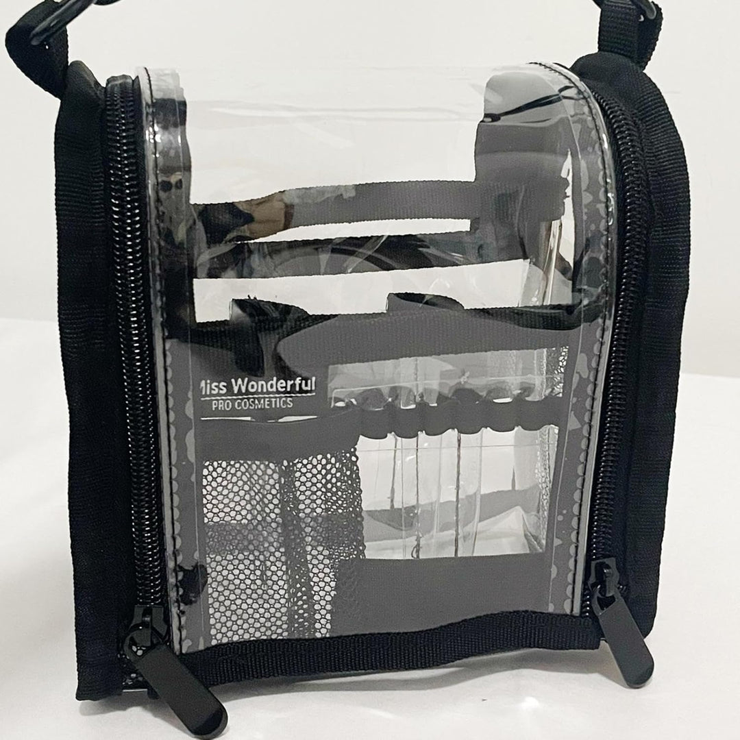 Stor Gennemsigtig PVC Makeup Taske til Rejse og Daglig Brug – Aveline