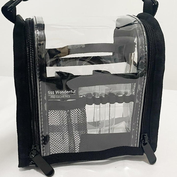 Stor Gennemsigtig PVC Makeup Taske til Rejse og Daglig Brug – Aveline