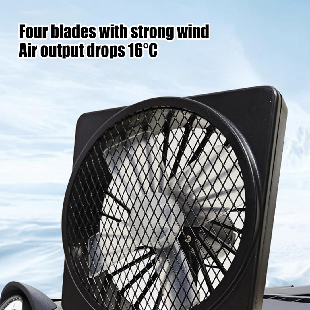 12V USB Luftcirkulator Bil AC Køleventilator med 360° Rotation– Aurovent