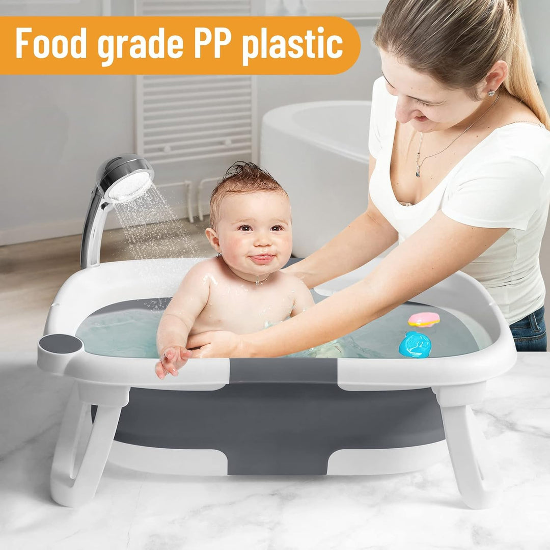 Sammenklappelig babybadekar med net – BathNest