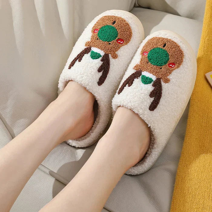 Komfortable rensdyrtøfler - ReinDeerFeet