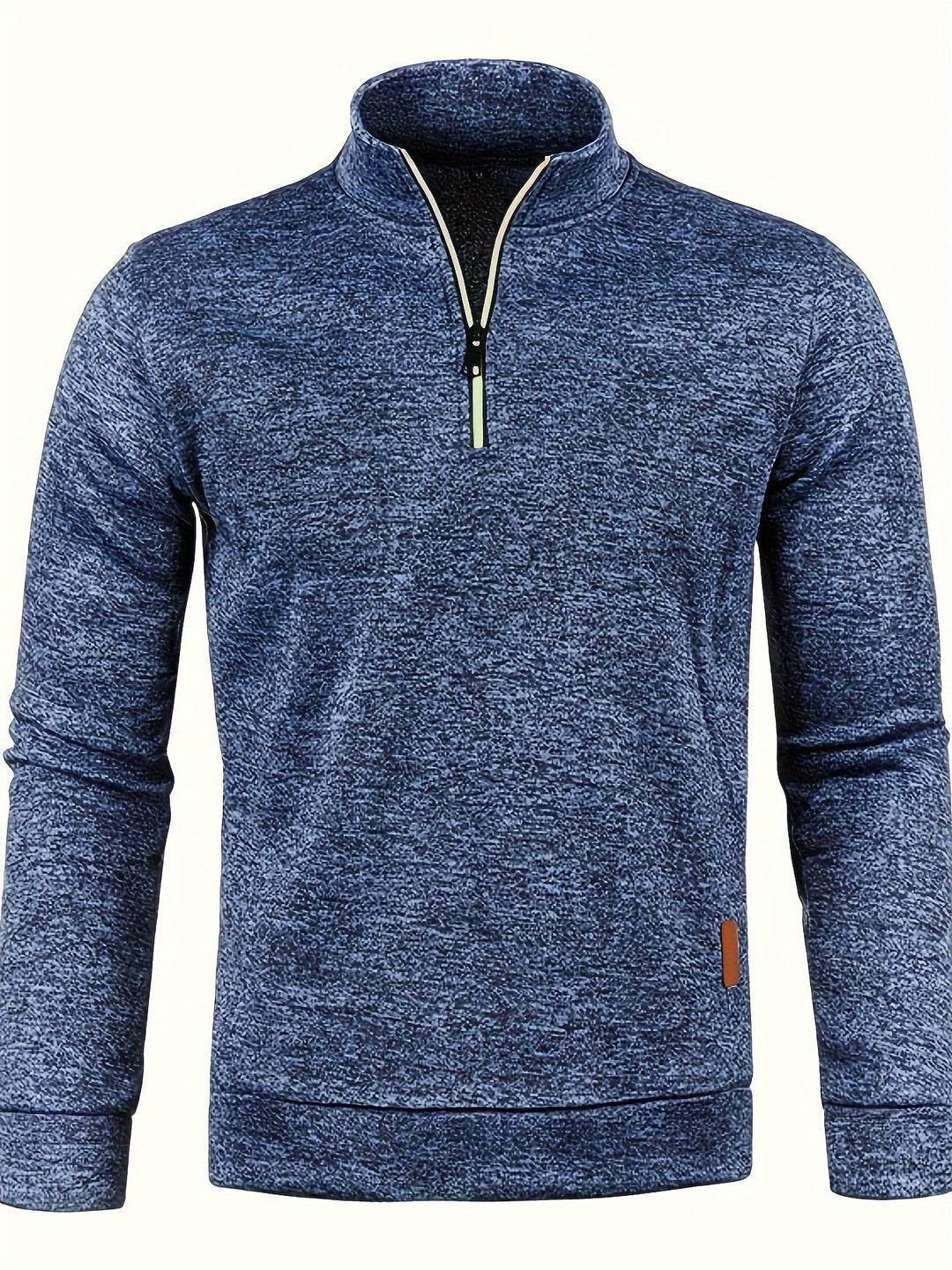 Herrenpullover med halslynlås til efterår og vinter - Matteo