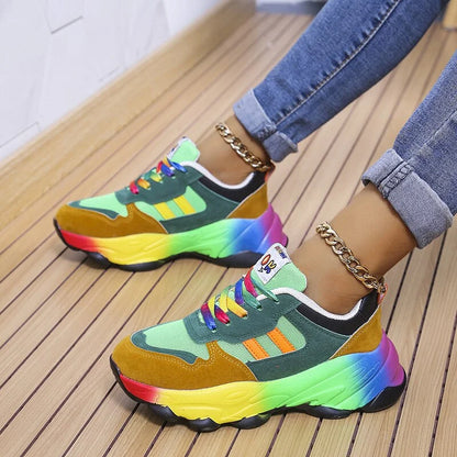 Farverige damesneakers – Solenya