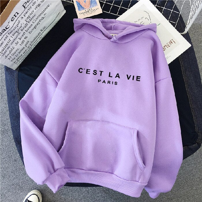 Komfortabel damehoodie - Soleil