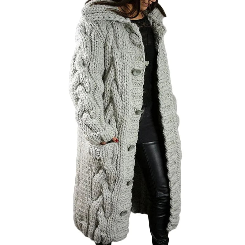 Komfortabel tykstrikket vest - Emma