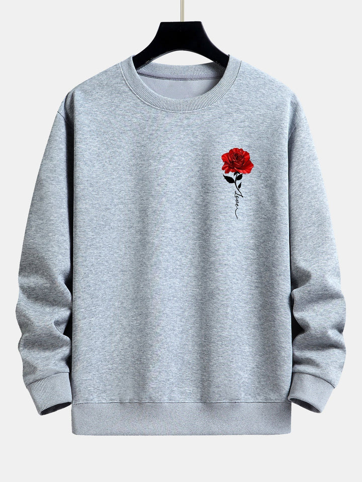 Dame Rosenprint Sweatshirt - Amelia