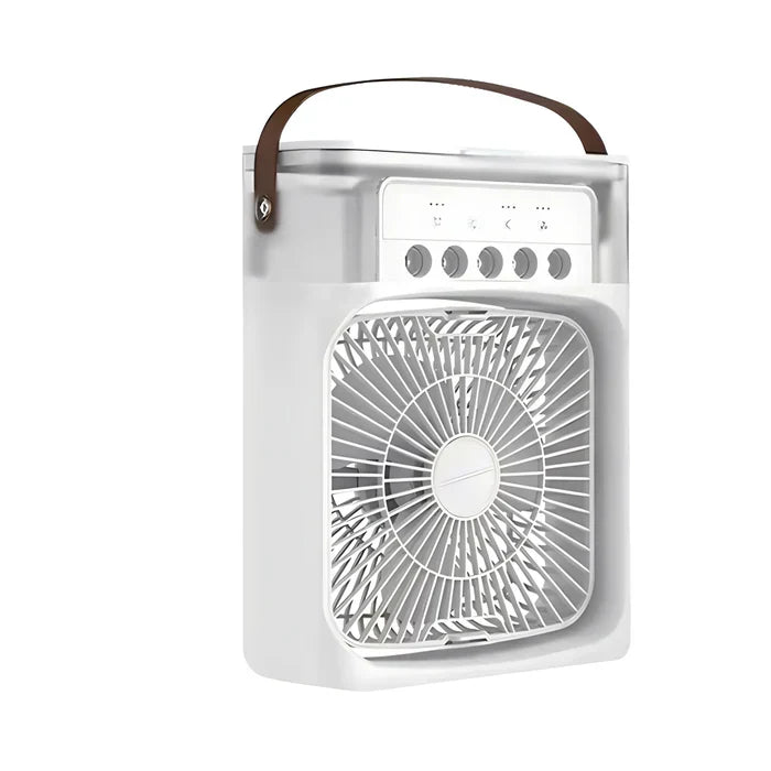 3-i-1 ventilator med 7-farvet LED-lys - BreezeMaster Pro
