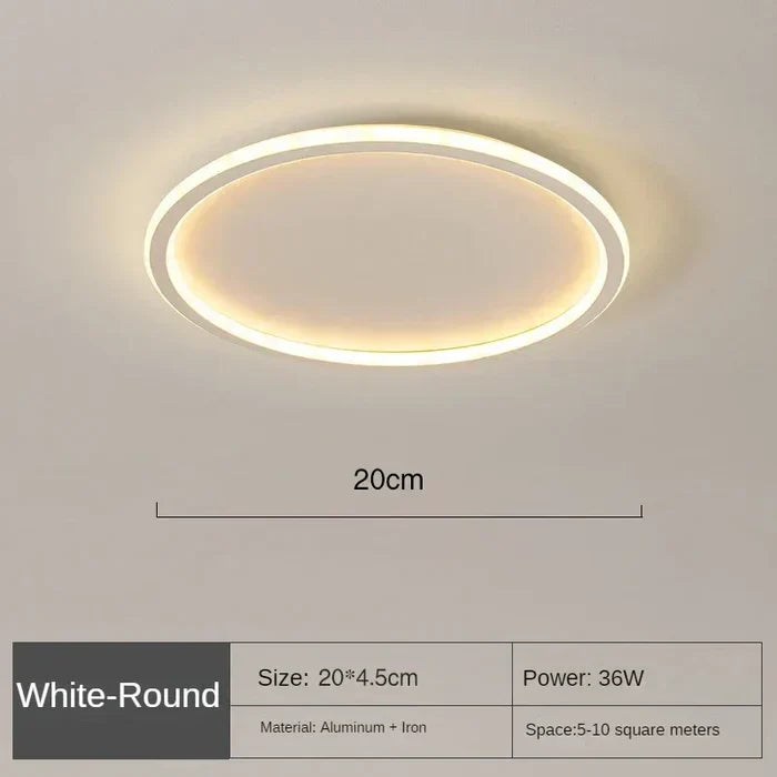 Skandinavisk rund loftlampe - AuroraSphere