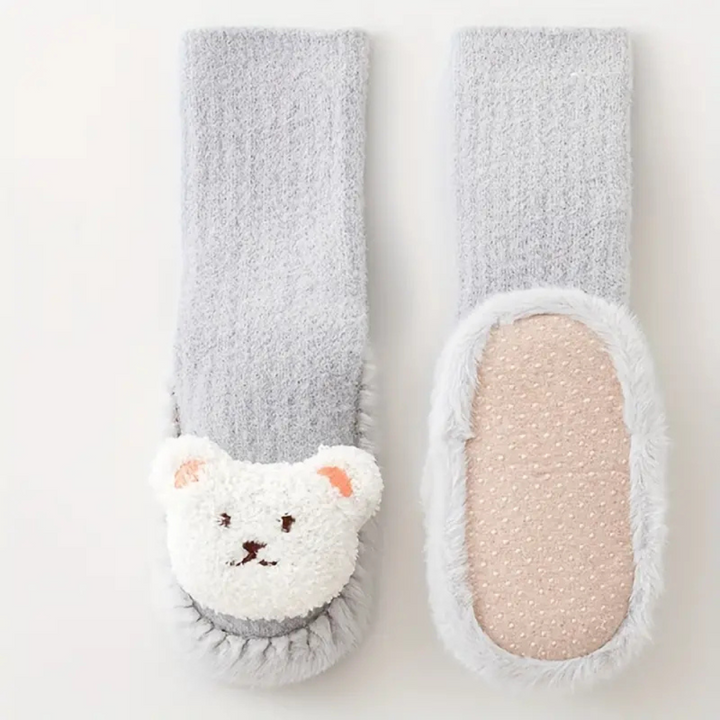 Børnesko sokker med bjørne – CozyBear
