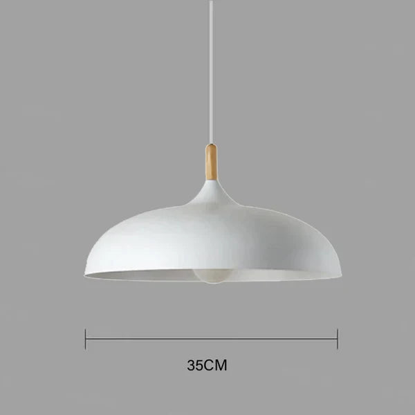 Loftlampe i skandinavisk egetræ - ScandiLuxe