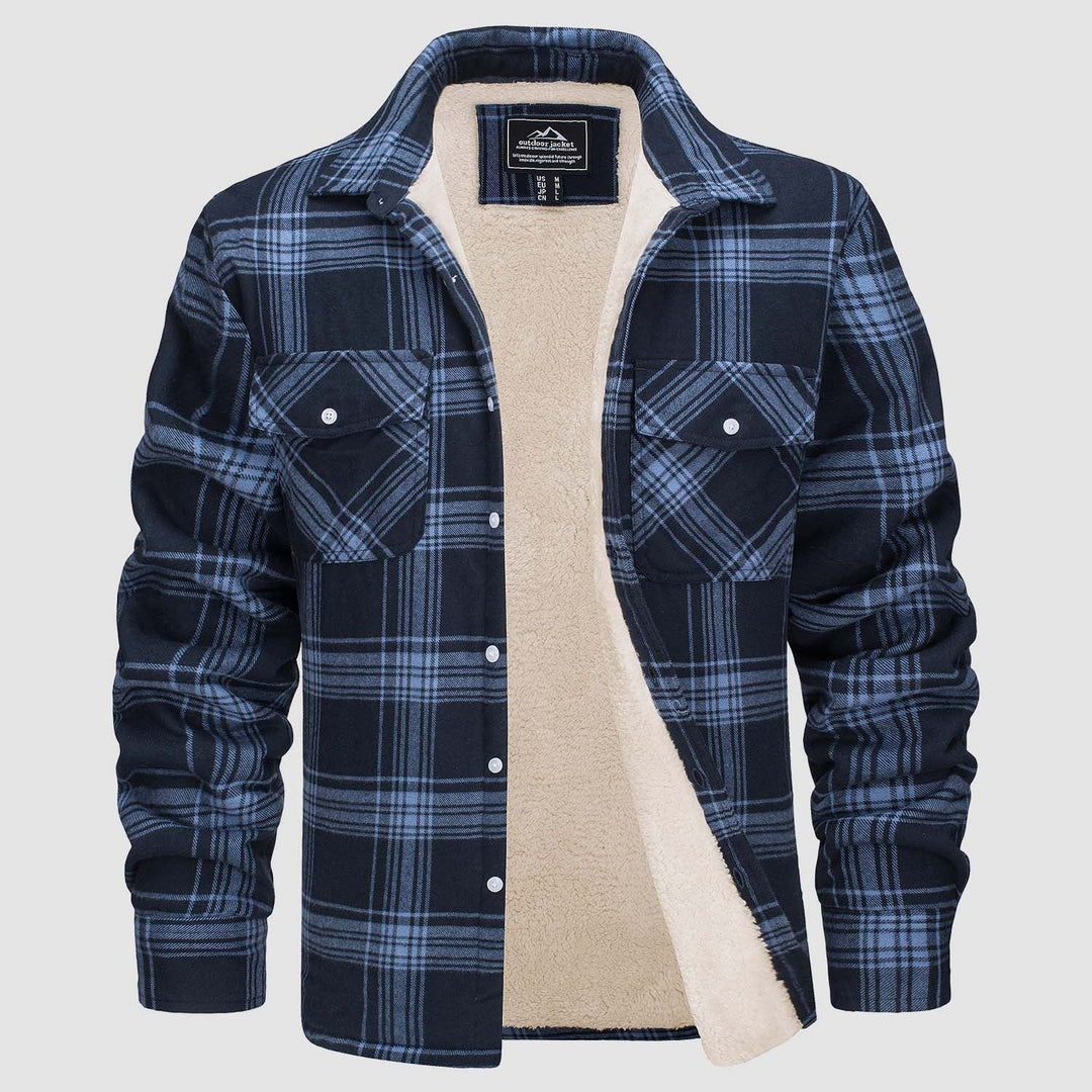 Komfortabel fleece-skjorte - Ruben