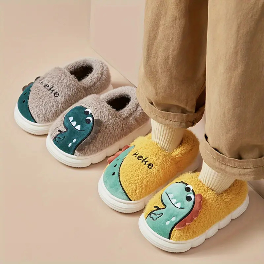 Børneslipper med Dino Design – DinoSteps