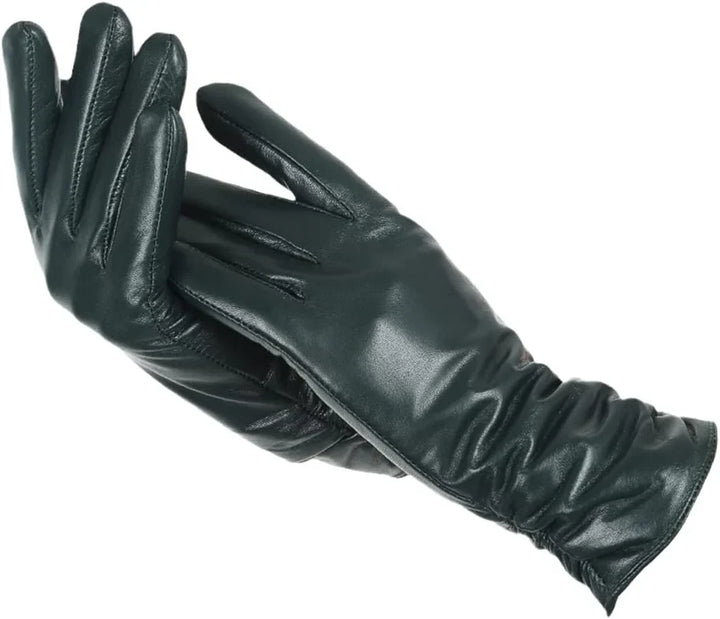 Klassiske læderhandsker til damer - LuxLeather