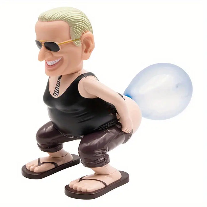 Lattervækkende stresslindrende ballonspil - Farty Guy