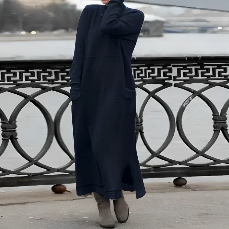Casual Lang Vinterkjole - Noelle