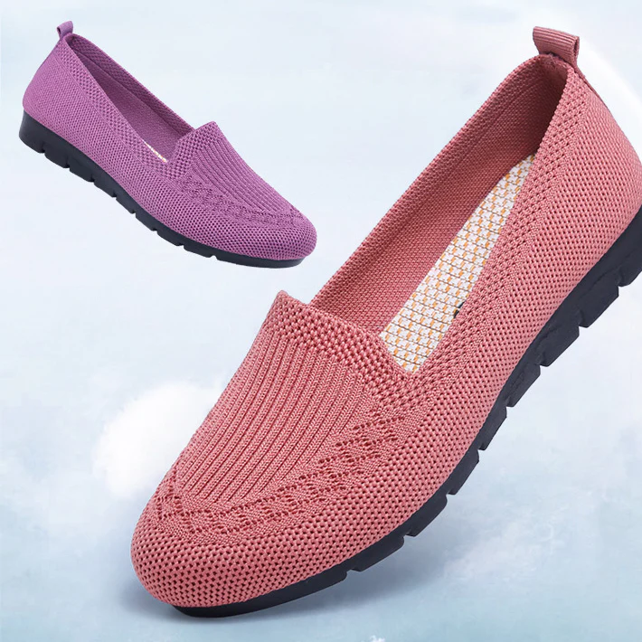 Behagelige og åndbare slip-on efterårssko til kvinder med svangstøtte – Leona