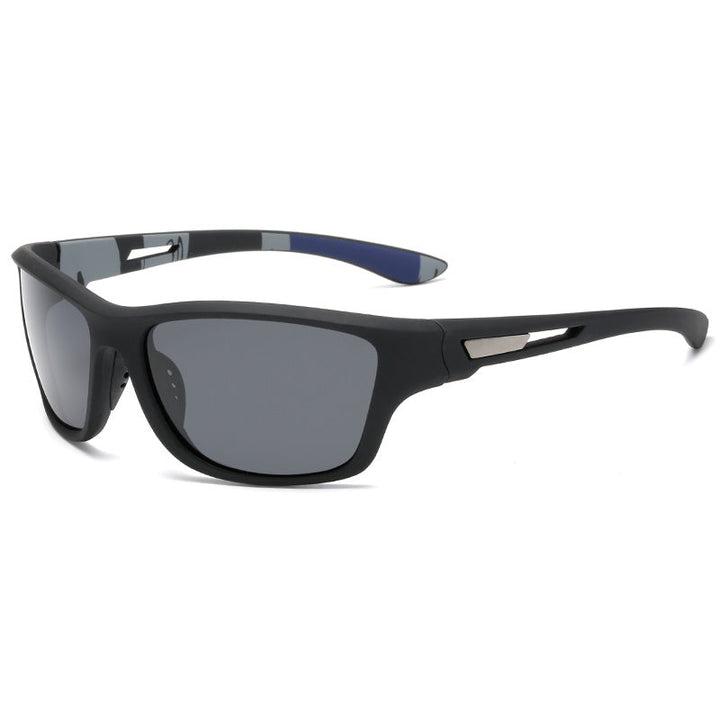 Sportsolbrille til herrer med polariserede linser og UV400-beskyttelse – Vayron