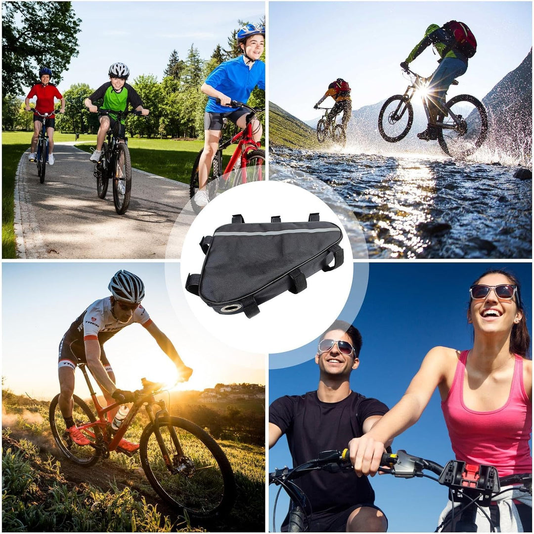 Elektrisk cykel trekant batteritaske – Voltrix