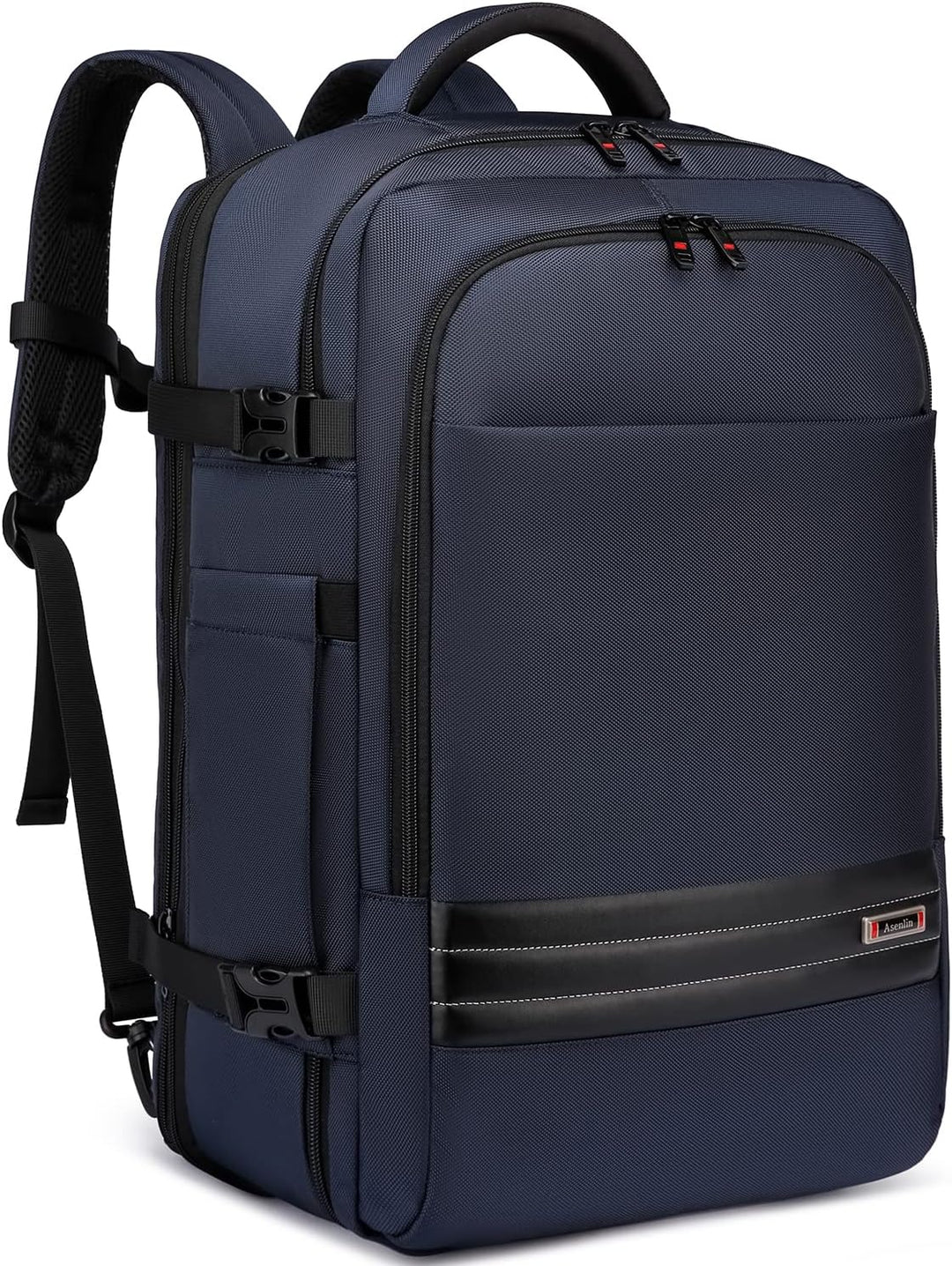 Udvidbar 45–55 L vandtæt rejserygsæk med laptoprum til 46,5 cm