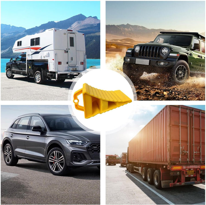 Truck & Car Wheel Chocks – Griptura (removed promotional phrase “1+1 GRATIS”)