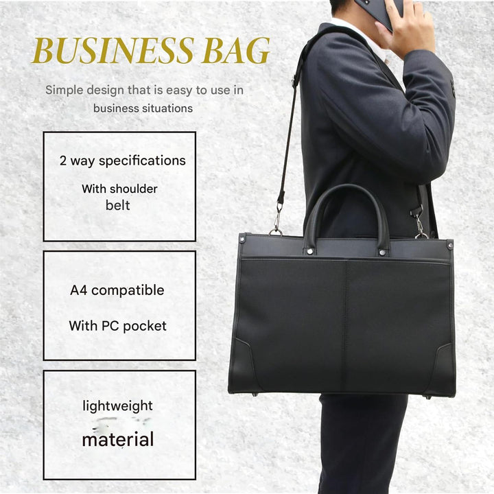 Professionel 2-i-1 business-laptoptaske med organiseret opbevaring
