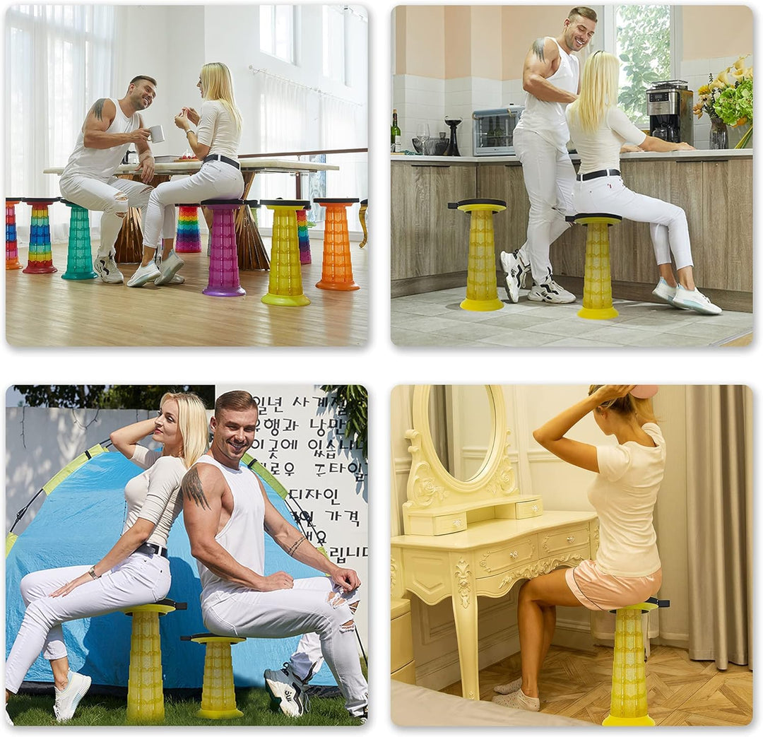 Foldbar Stol med Justerbar Højde – SitMate