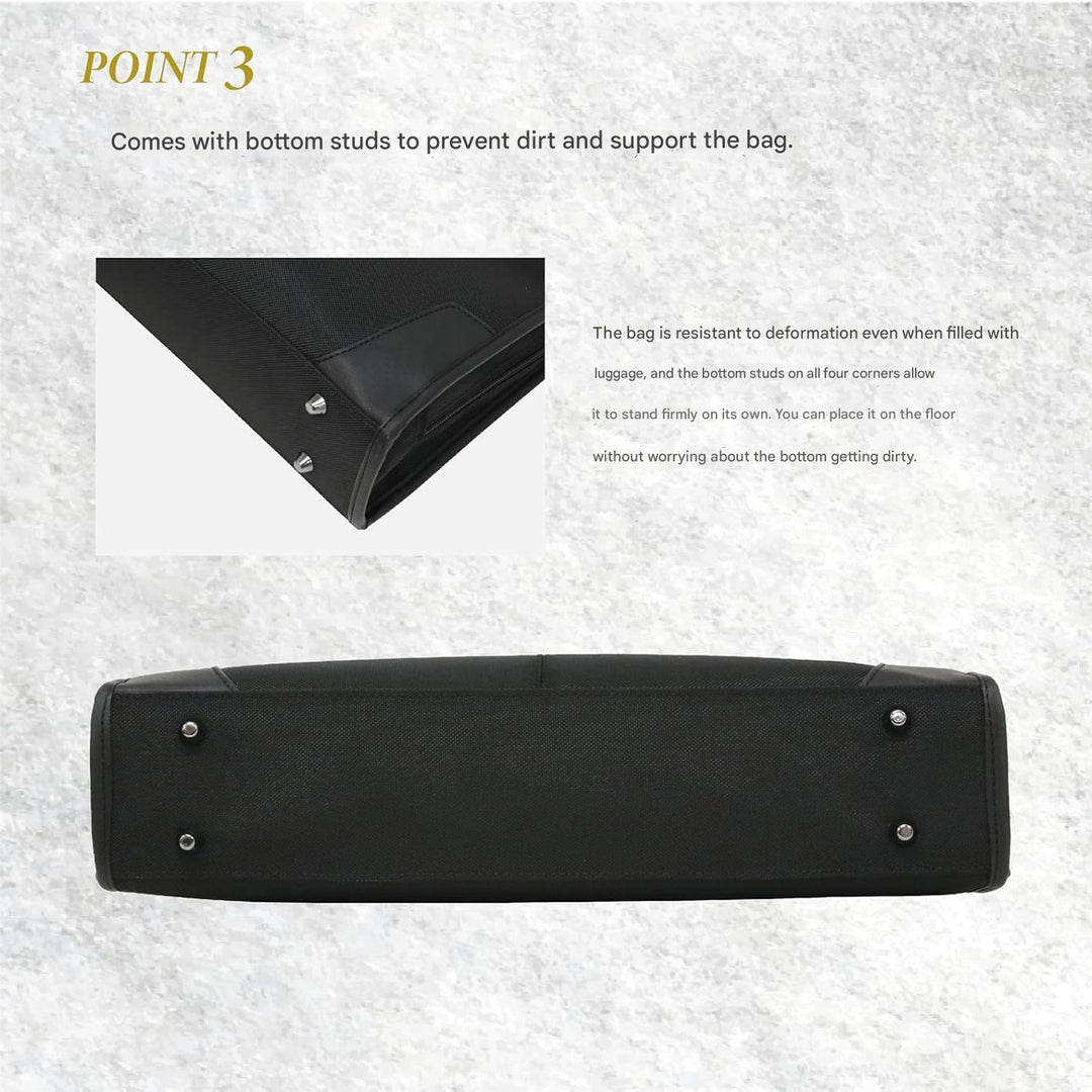 Professionel 2-i-1 business-laptoptaske med organiseret opbevaring