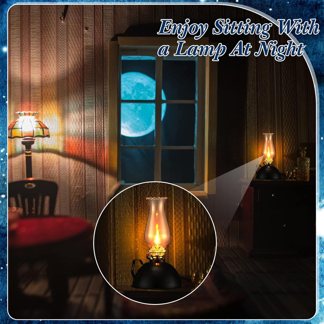 Vintage-stil Glas & Metal Oplamper Sæt af 2 – Ardin