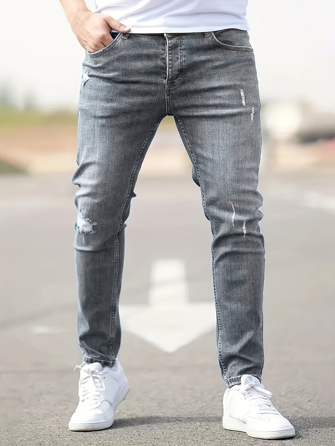 Trendy jeans med skræddersyet pasform - Liam