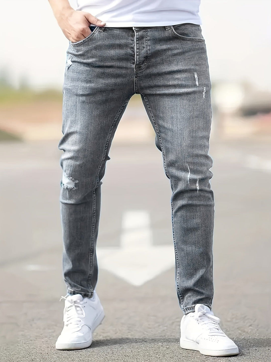 Trendy jeans med skræddersyet pasform - Liam