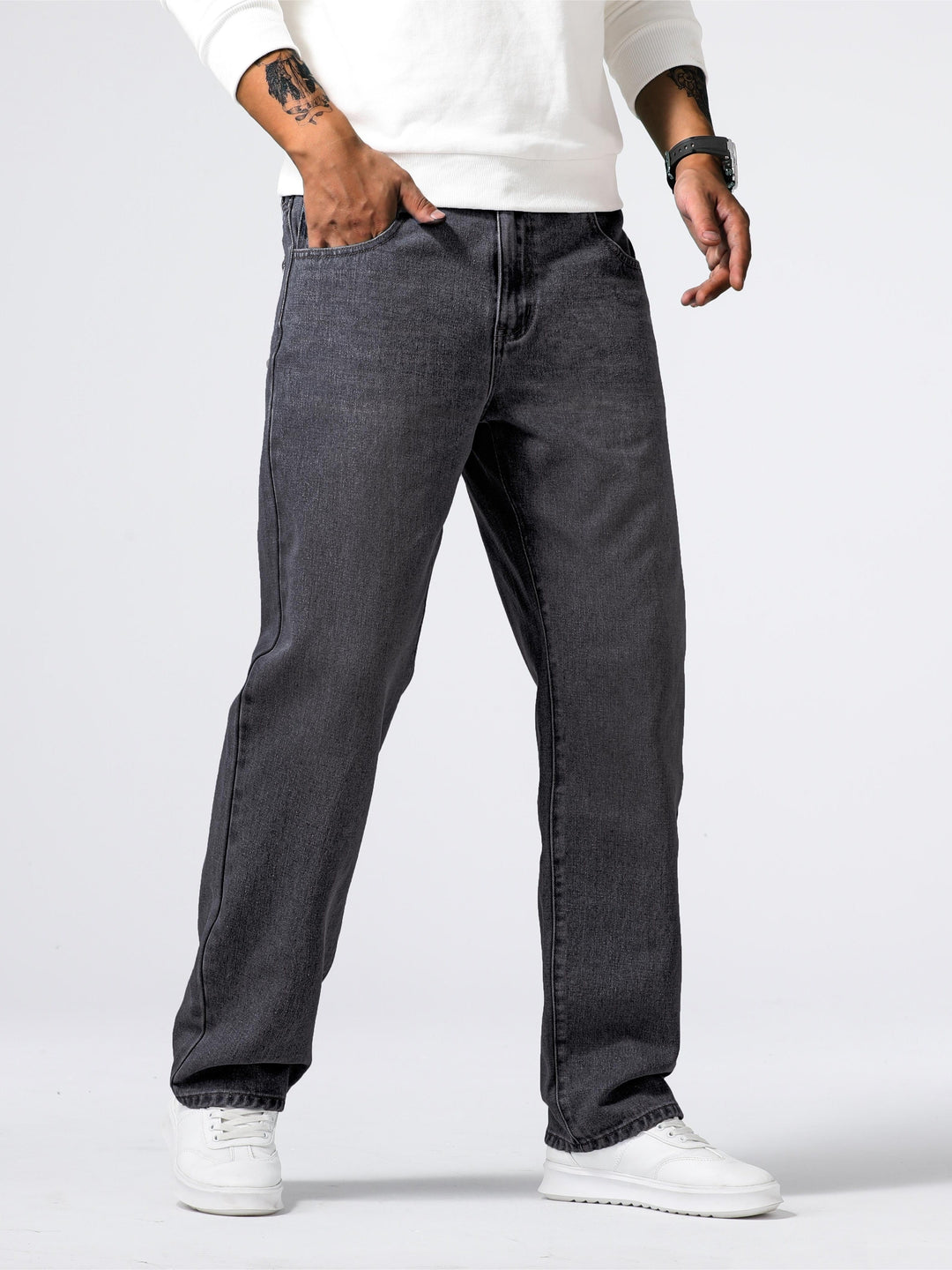 Relaxed Fit Regular Herrejeans - Lucas