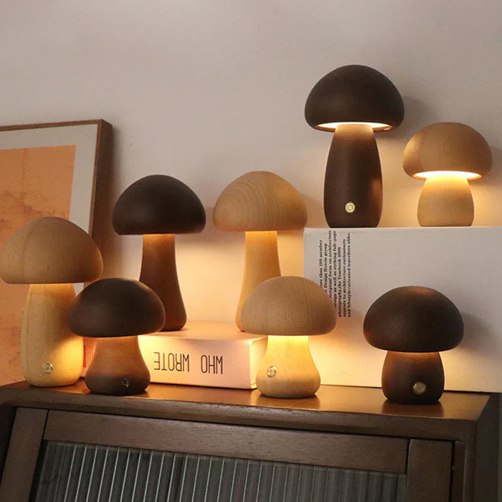Træsvamp LED natlampe - GlowShroom