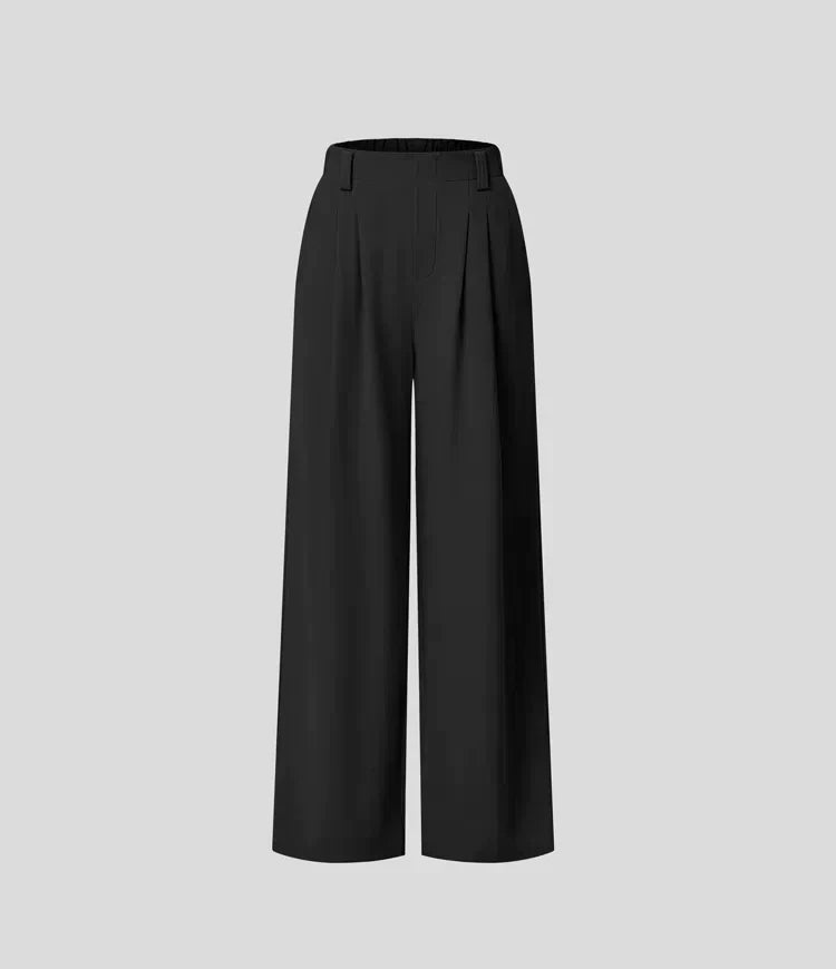 Comfy damepantalon med vide ben - Amara