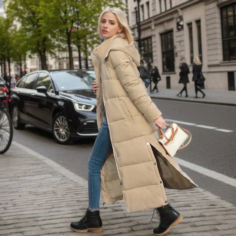 Lang vinterjakke til damer - Isabella