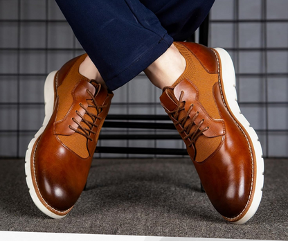 Herren sko med ergonomisk barfodskomfort – Aurelio