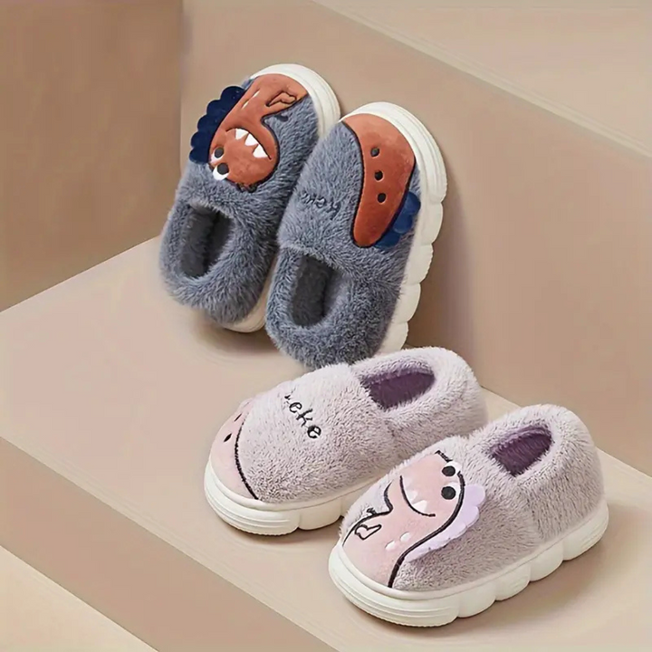 Børneslipper med Dino Design – DinoSteps