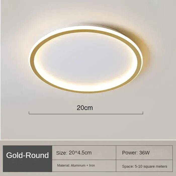 Skandinavisk rund loftlampe - AuroraSphere