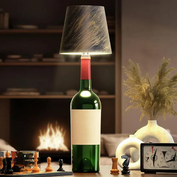 Bærbar LED-flaskelampe - GlowBottle