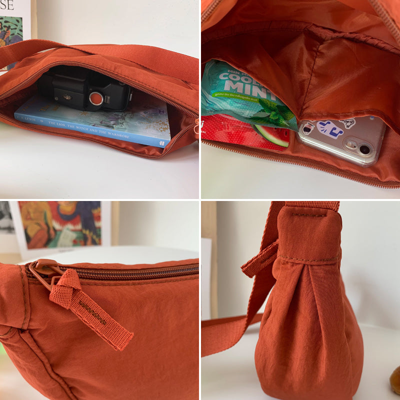 Stilfuld Halvmåne Crossbodytaske - Luna