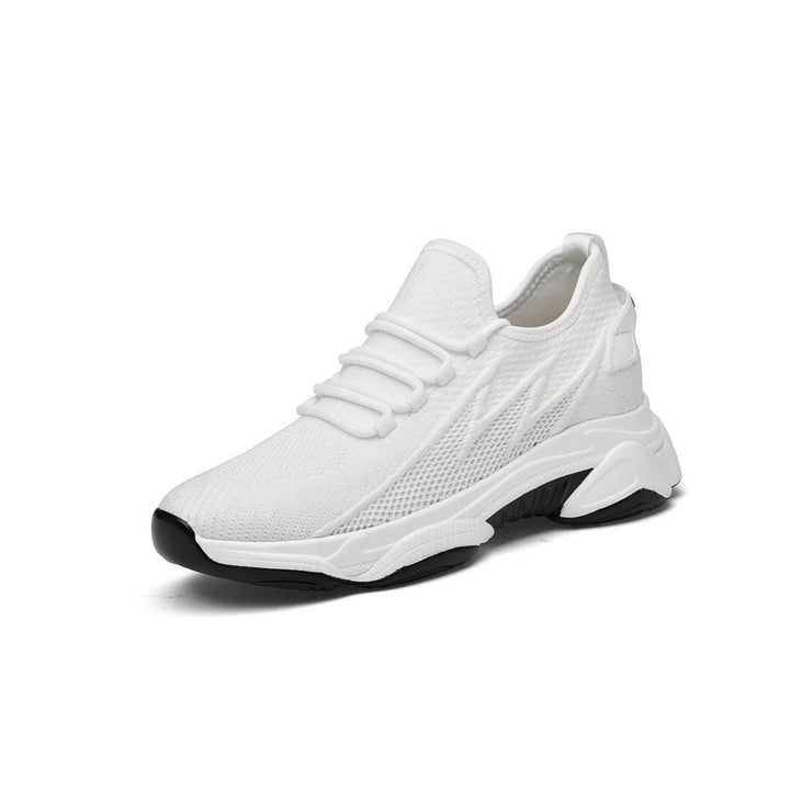 Diskret forhøjende herresneakers med stil – MaxLift Boost